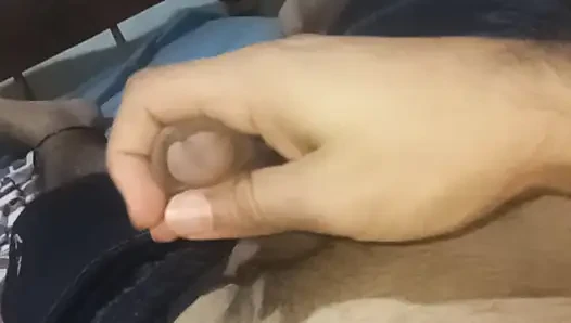 Young man de-stresses with a in his room while his neighbors talk part 2