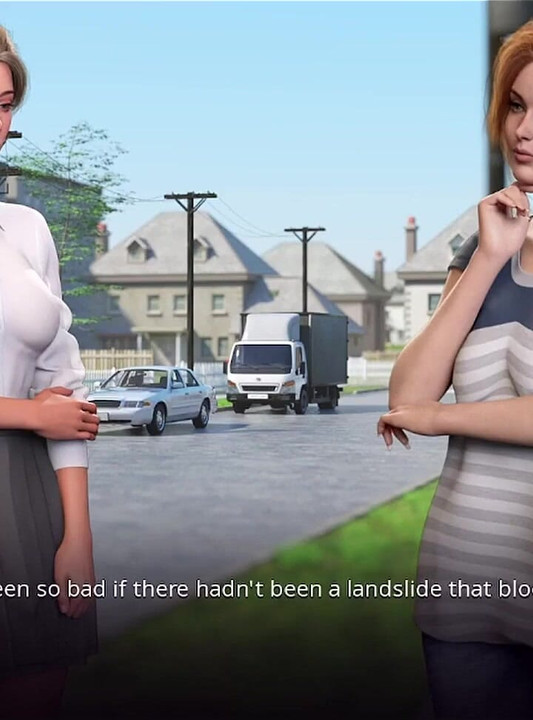Village Slut Tranformation - Busty Dirty Blonde University Girl Gets Lost in a Strange Village