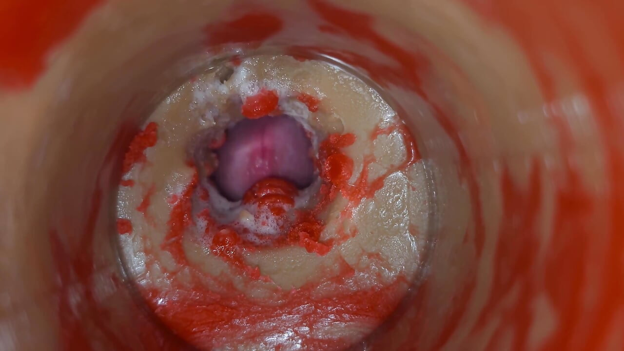 Insemination - Internal Camera Captures Deep Male Ejaculation