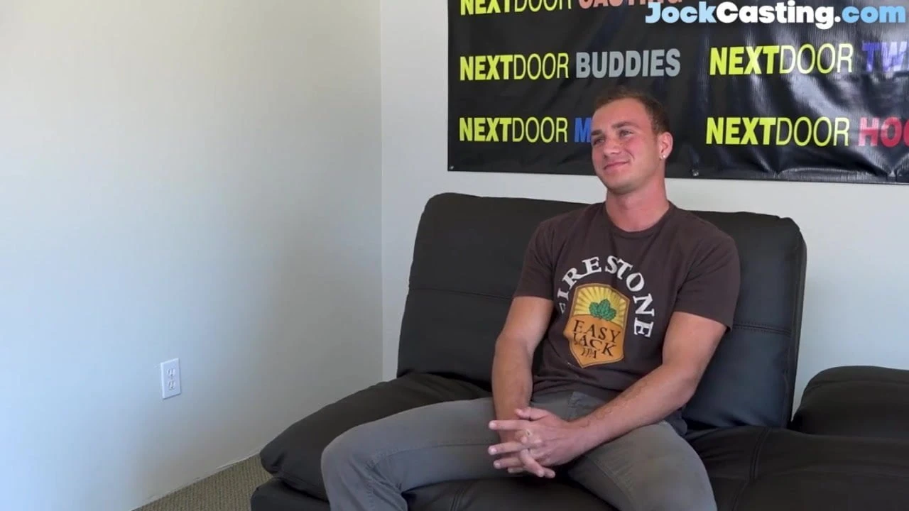 Muscular casted amateur wanking hard shaft