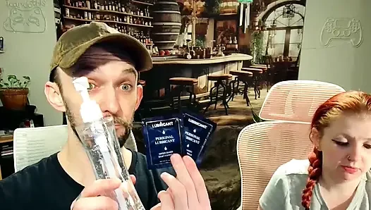 Mrgras Water -based Premium Lube Unboxing dan Creampie