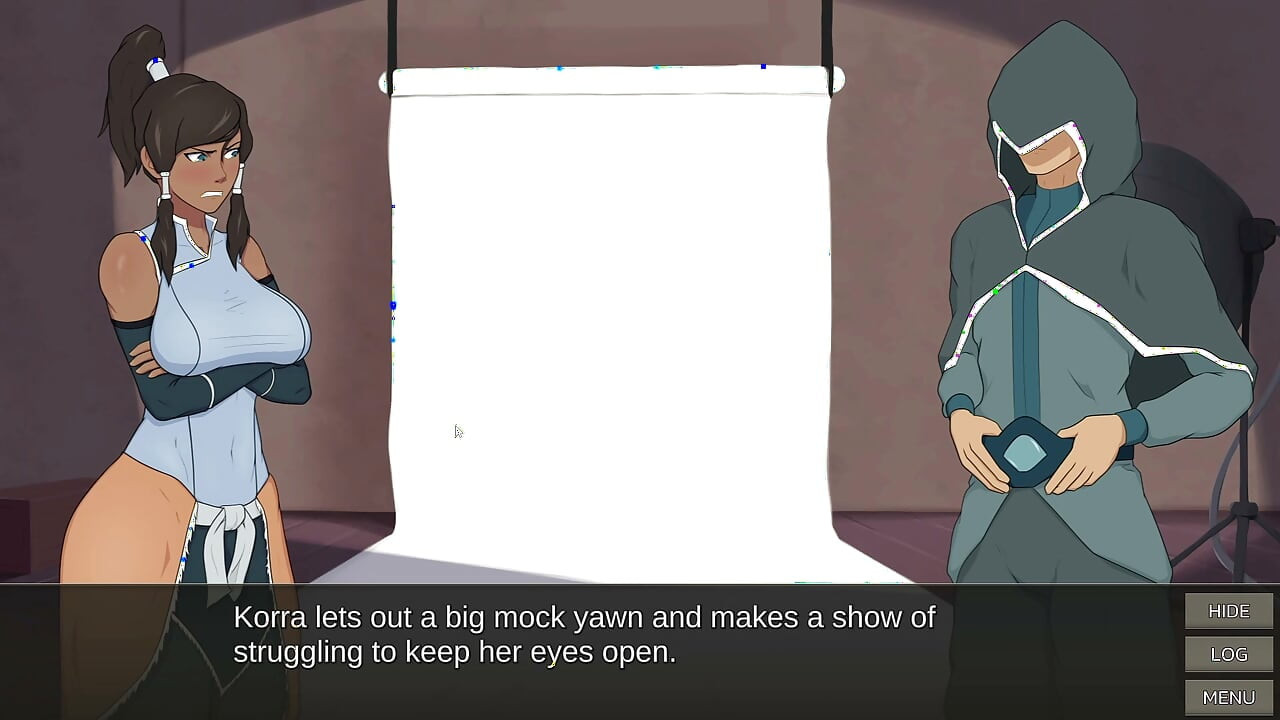 Korra's new Model job - Cummy Bender part 1