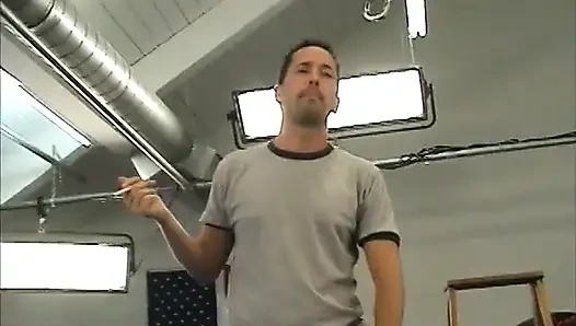 Genießen sie heiße szenen, geschnittene BTS