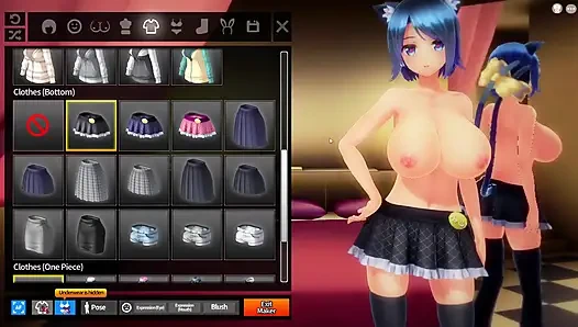 Insult Order part 02 - Cocky Cat Girls Pleasure Corruption Is on the Menu Game Play