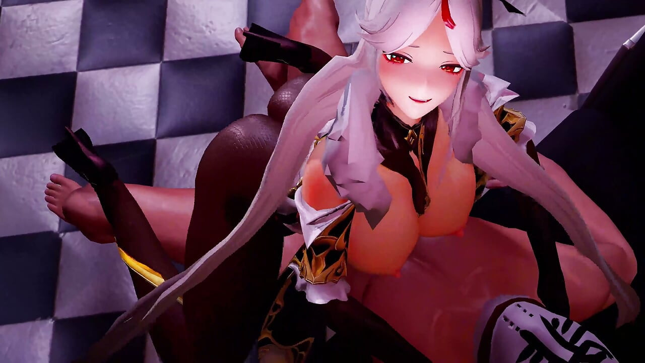 Genshin Impacr - Horny Genshin Girls - Hardcore Sex & Moaning - 3D Hentai Animations