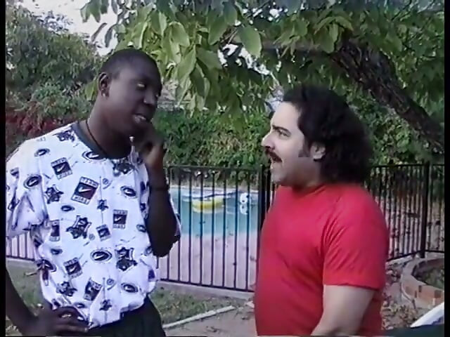 Black beauty will do anything to satisfy Ron Jeremy and his black friend