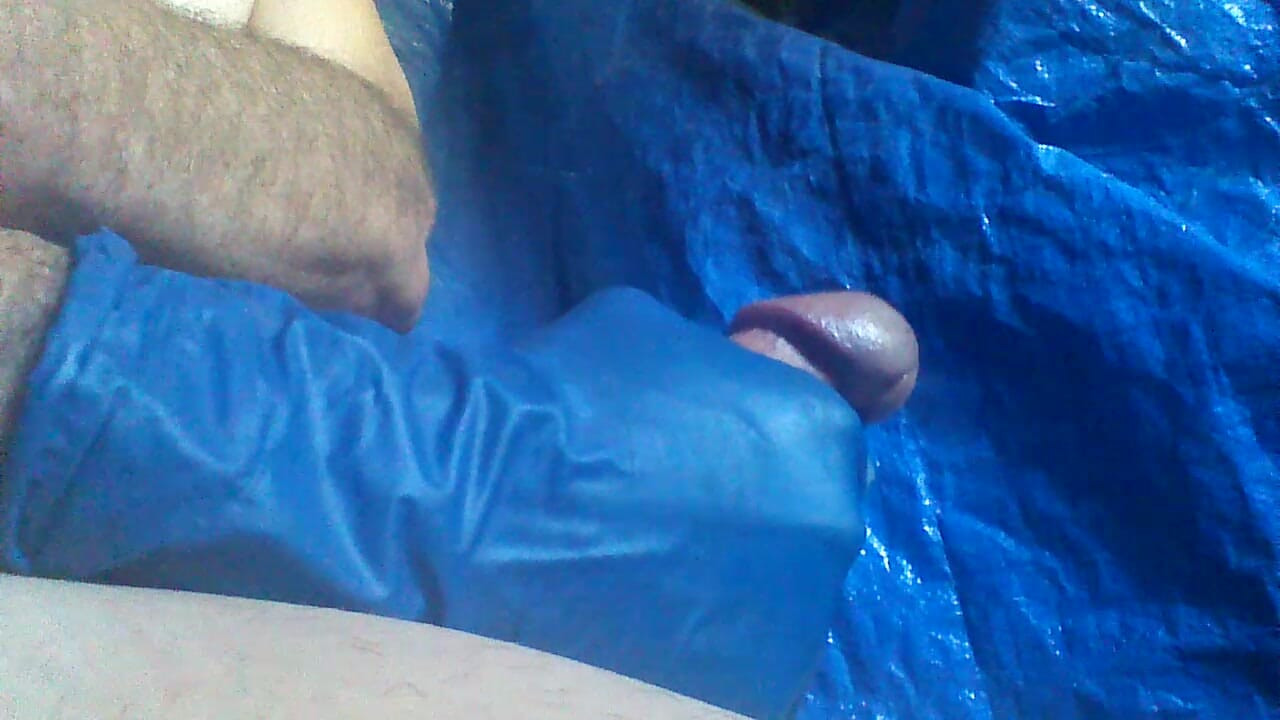 solo cum spray on fixed camera