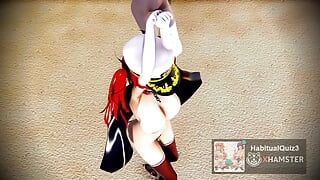 Mmd r18 kancolle bitch commander honolulu y st. louis 3d hentai