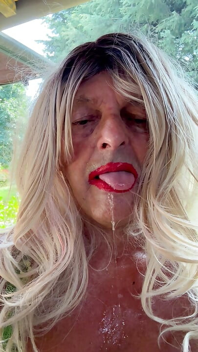 Kassy54 transgender spit public