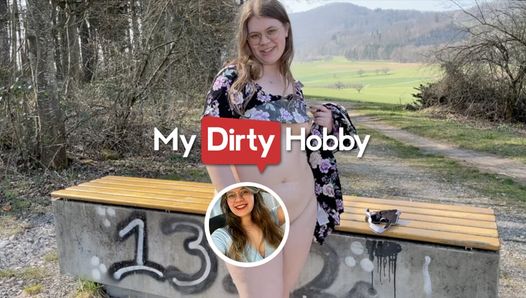 Mydirtyhobby - une bombasse magnifique se fait baiser dehors