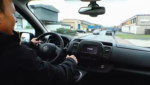 Milf fucking milf fingering in the car