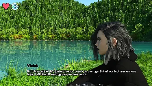 Elmwood University #23 - Romantic Date With Hot Busty Goth Girl