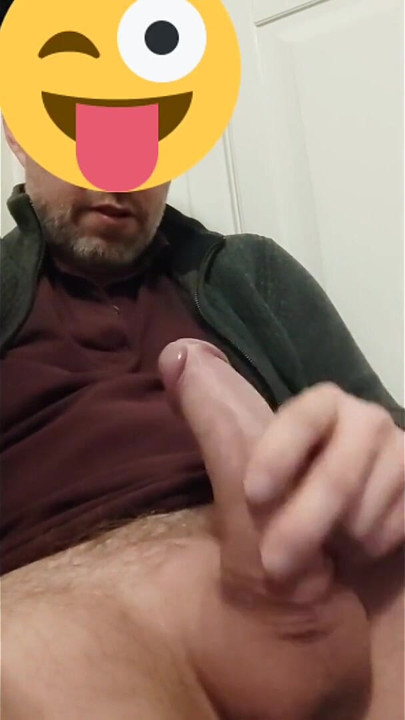 Me shooting a powerful high cumshot and then covering my t-shirt with cum