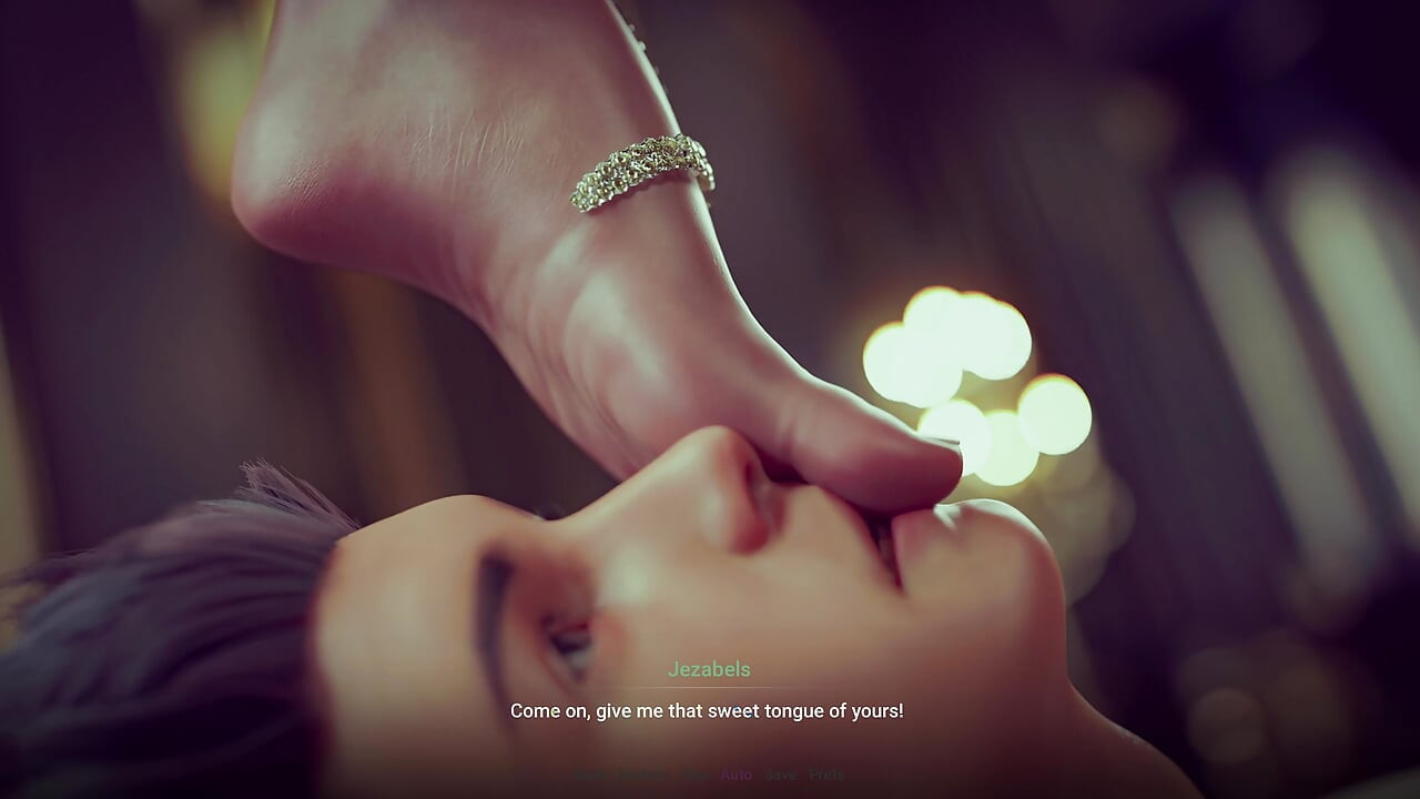 Uwięziony w zamku pożądliwych dziwek