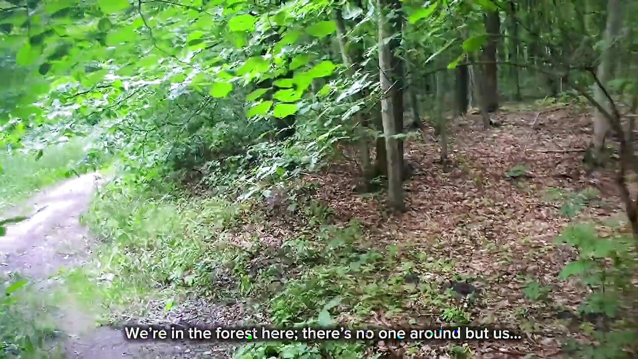 Dumb Brunette Broke Her Bike in the Woods & Pay with Her Pussy for the Repair! Doggystyle Fuck