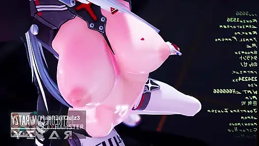 mmd r18 hk416 klukai kancolle kantai cosplay ahegao dans 3d hentai göt sikişi