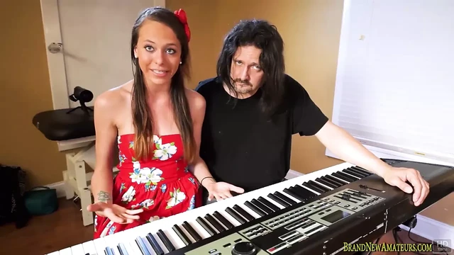 Cute amateur gets fucked hard wanting to be a singer