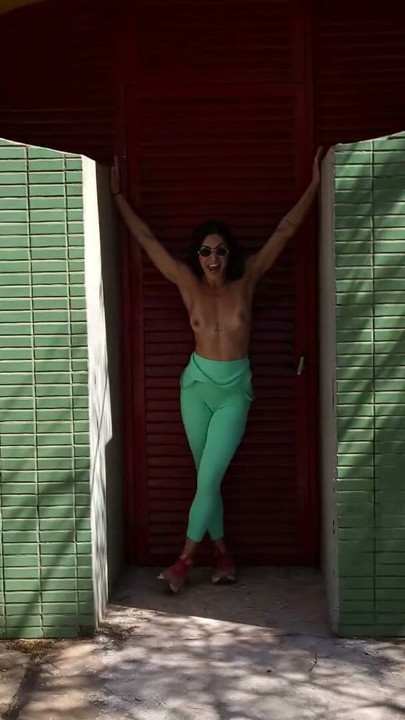 Latina Fitness Babe Flashes in Public, Then Gets Fucked Hard at Home Naomi Rides Trevor 'Til He Cums | Clip 1