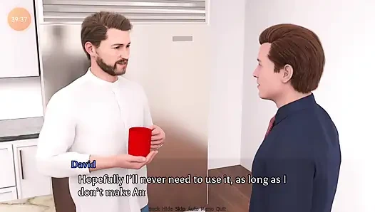 A Perfect Marriage #8 Chris and Anne chat while in bed.