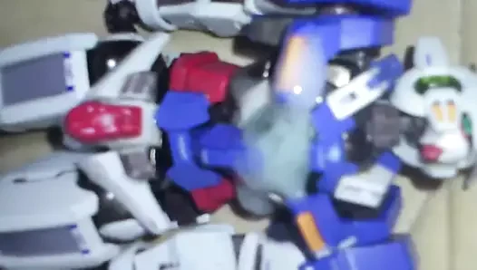 Cum üzerinde gundam exia