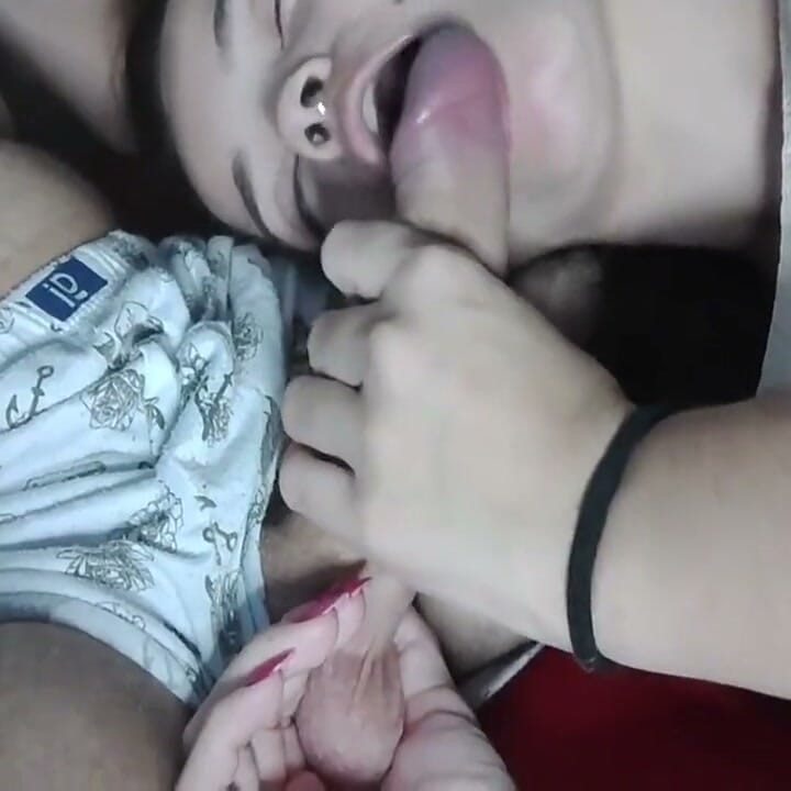 White Wolf Ofc - Wife Milking Dick Before Bed Ft. White Moon