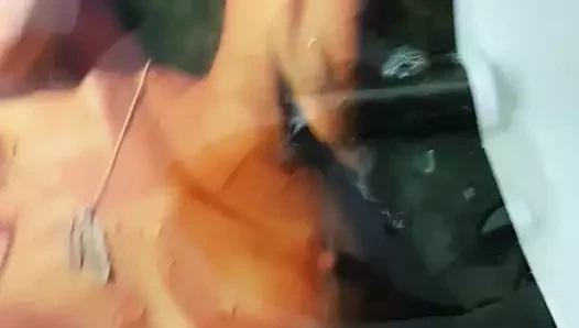 Pornostar vollgepisst