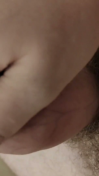 Real homemade cumshot of a hairy unshaven in the bathroom. Mobile Video for Women | Clip 1