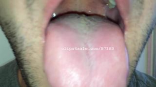 Mouth Fetish - James Mouth Video 1