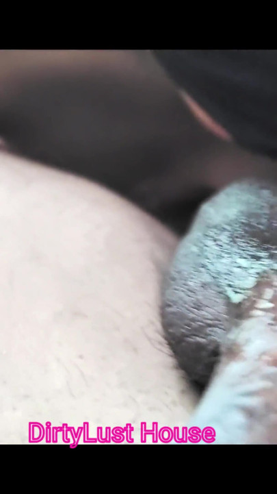 Emotional moment from "Horny Indian girl sucking her friend's ball"