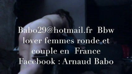 Bbw chubby French Facebook : Arnaud Babo - Femme ronde