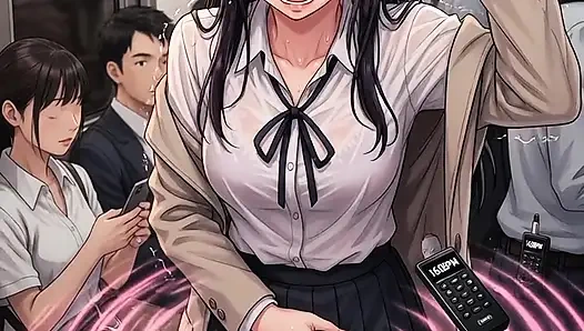 Schöne frauen höschen mit vibratoren, anime