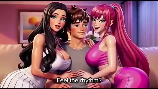 Мачеха и сводная сестра соблазняют пасынка табу