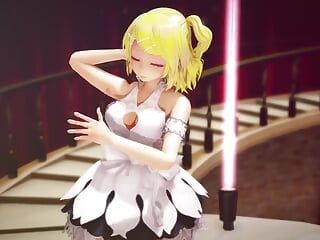 MMD R-18アニメの女の子のセクシーなダンス(クリップ4)