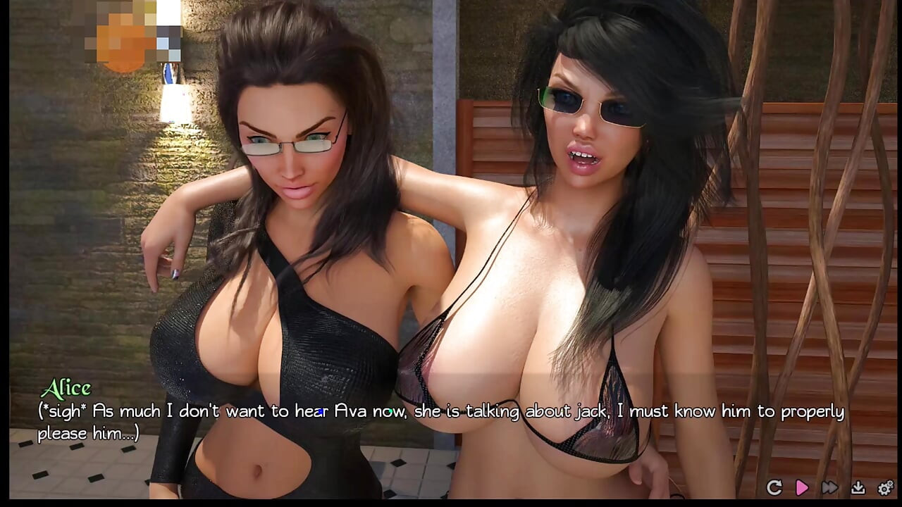 Pure love #6: Ava gave Johannes a handjob in the pool