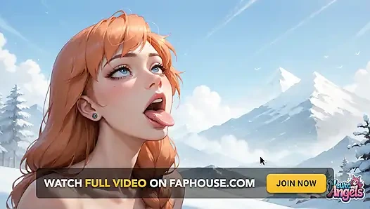 Молочный секс, текущий: Snowy Peaks и сочным удовольствием