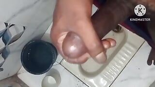 India musulmana con gran polla chico masturbación con la mano