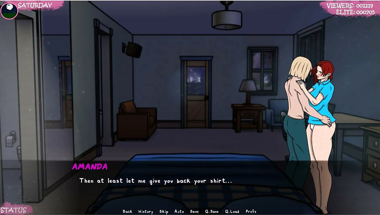 Lust Town - Gameplay - Roleplay - Sex with a Subscriber for Full Night