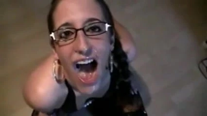 Shame He Didn't Hose Down Her Glasses