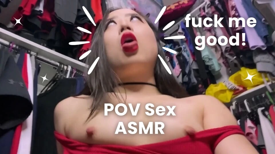 与热辣的亚洲小婊子在天堂的7分钟 -Asmr 第一人称视角性爱