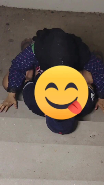 Girlfriend Ki Chodai On Stairs-Blowjob Doggy style Hardcore 🔥 | Clip 1