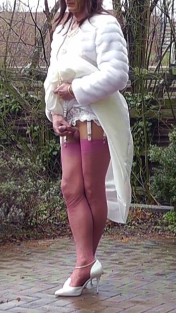 Epic moment from "A Bridal Cumshot In The Rain"