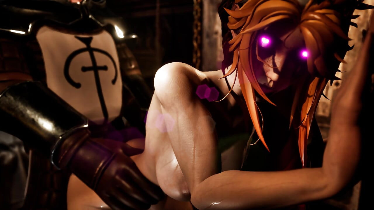 Analna igračka jebana vilenjačkom djevojkom u guzicu 3D animacija hentai igre