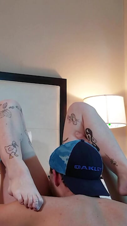 Eating Petite Tatted Teen's Pussy - Compilation 1