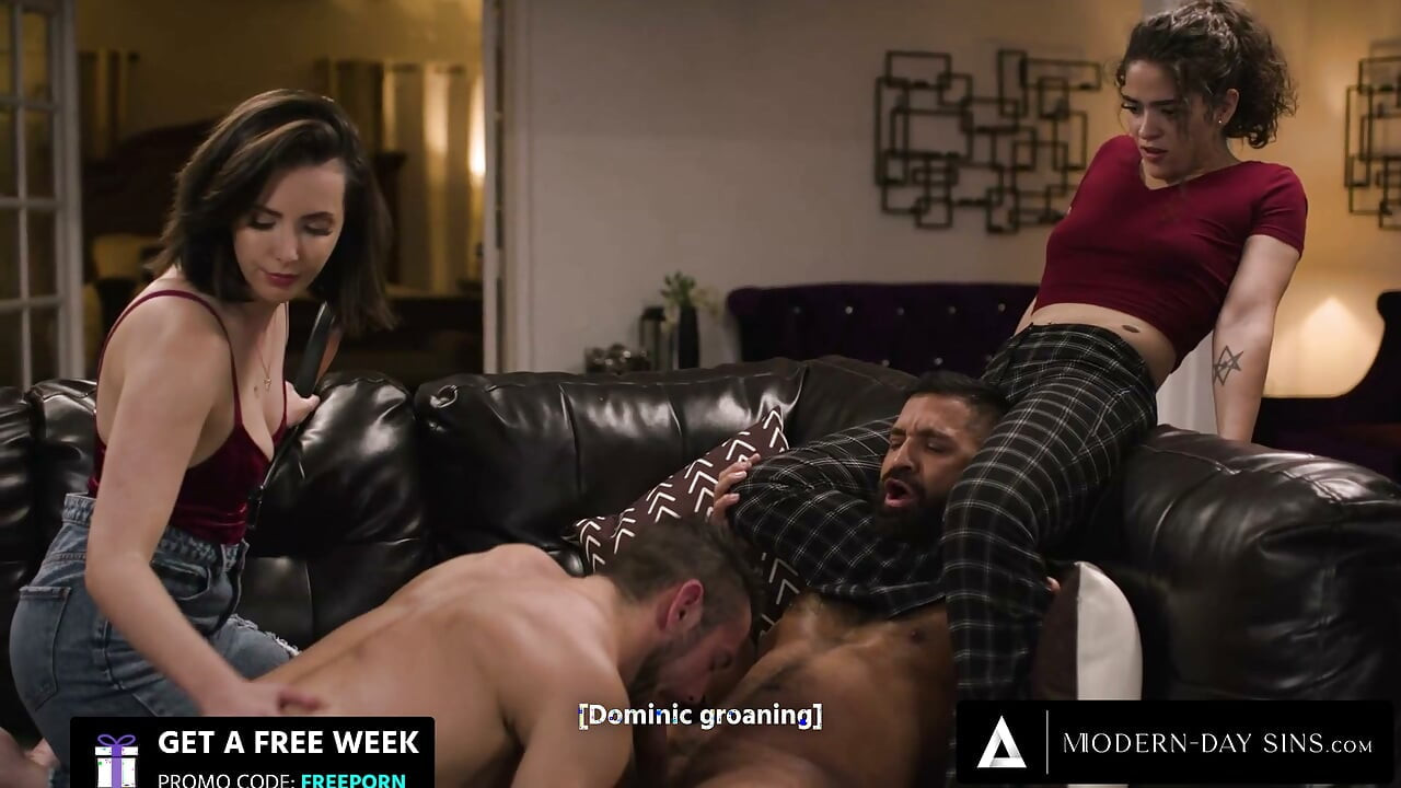 MODERN-DAY SINS - Casey Calvert Makes The Divorce Hurt With Hardcore Bi Foursome Sex