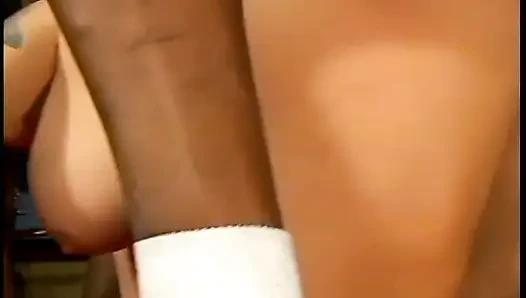 Nasty cougar gives wet and sloppy head and gets fucked