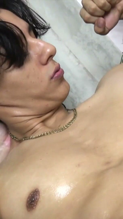 Gorgeous Teen Latino athlete gets oil massage | Clip 1