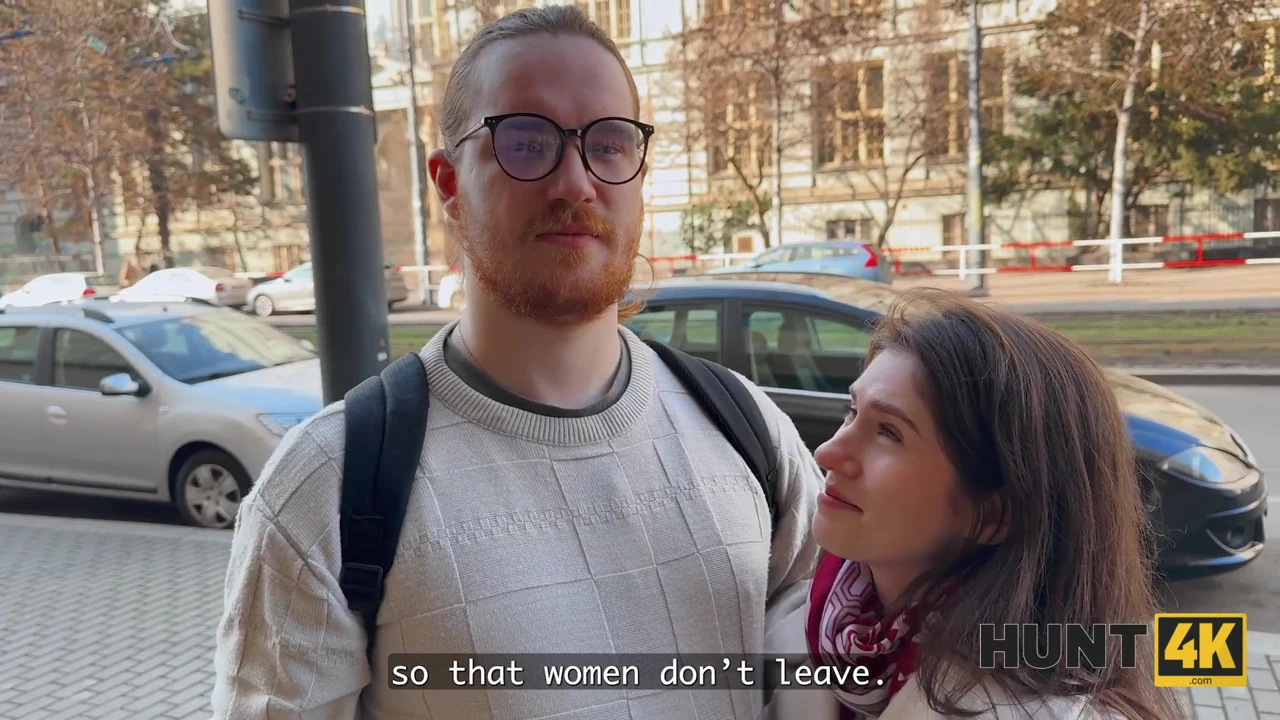 HUNT4K. I had no idea my Girlfriend was such a Slut and willing to fuck a Stranger for money