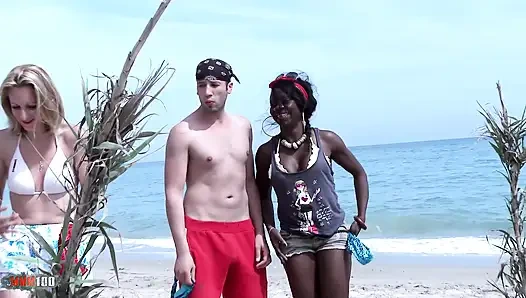 Max Casanova: Comfort Challenge on the Beach and Sex in the Woods with Nicky Wayne and Max