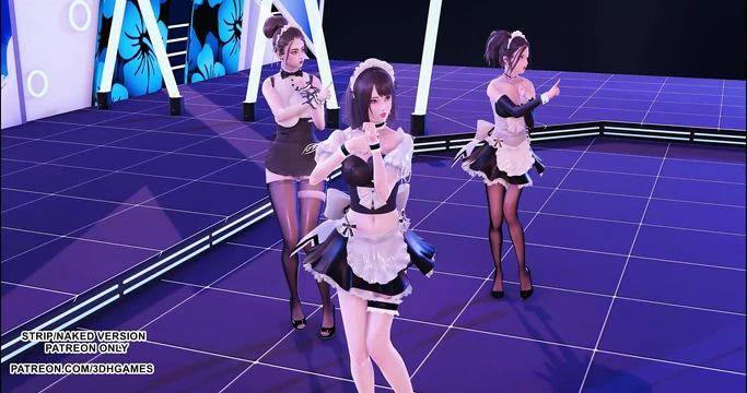 Hurly burly Sexy Maid Does Hot Dance 4K 60FPS