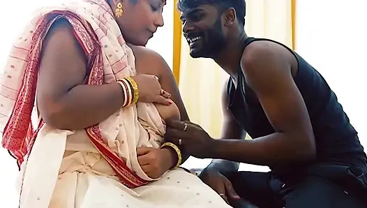 Young guy fucked old grandmother